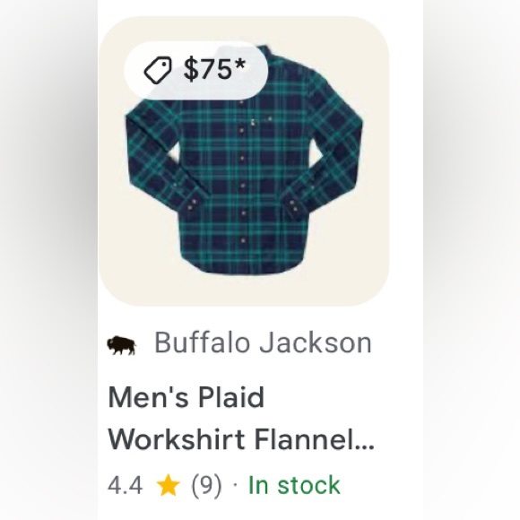 Buffalo Jackson FAIRBANKS FLANNEL SHIRT BRAND NEW Sz L 100% Cotton!! - Picture 6 of 6